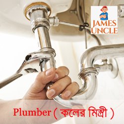Plumber Mr. Raj Halder in English Bazar